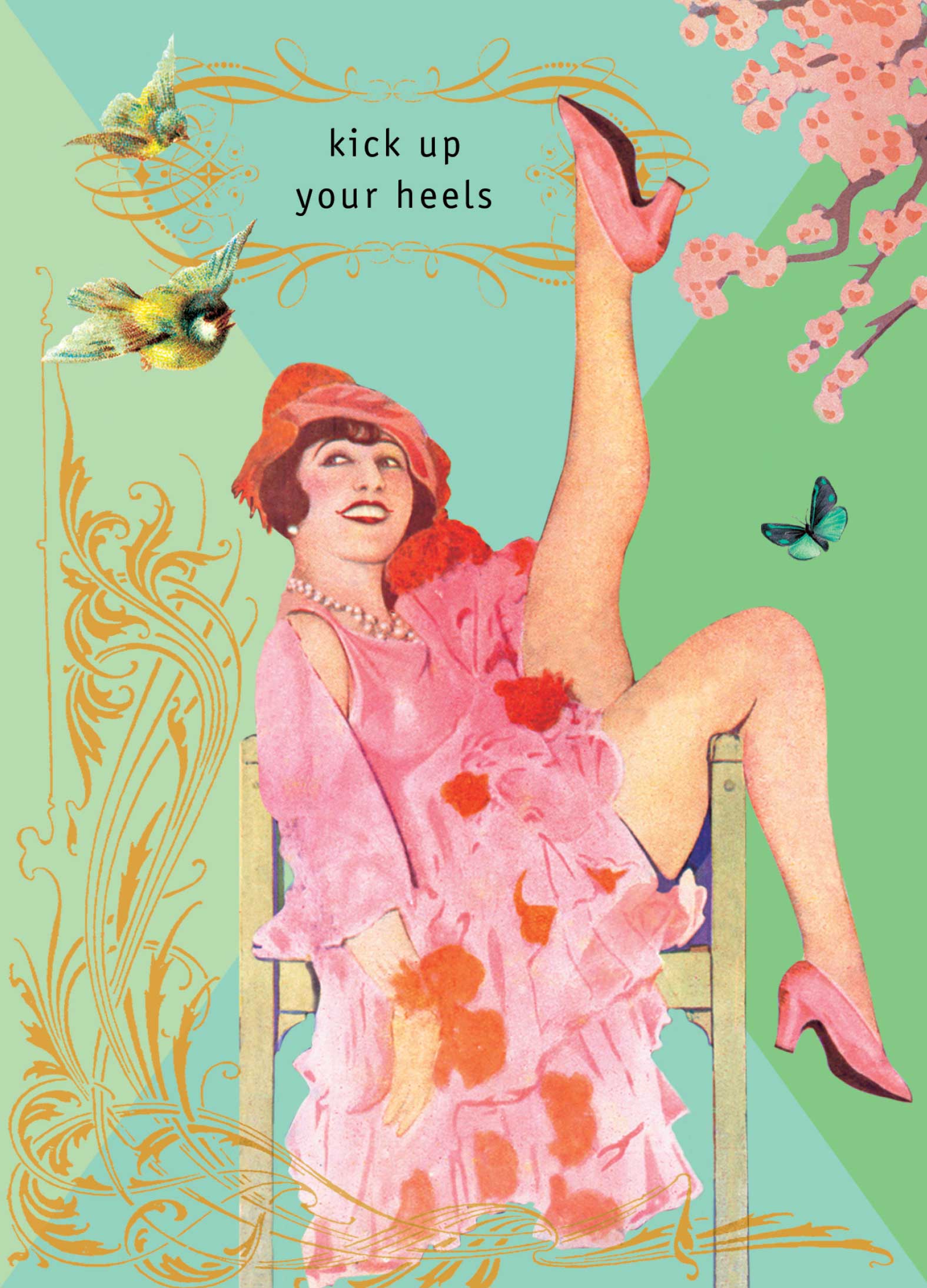 Kick up your heels #06 - Fashion Poster